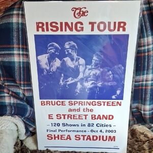 The Rising Tour Poster Bruce Springsteen